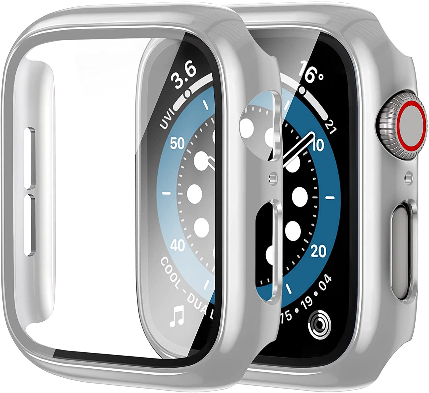 Crystal™ - Proteggi schermo per Apple Watch con vetro temperato 