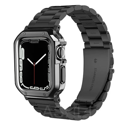 Royal ™ Metal series - Correa + protector para Apple Watch