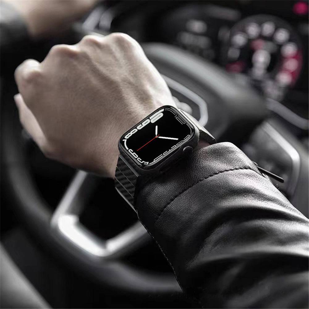 Correa Magnus™ - Fibra de carbono para Apple Watch